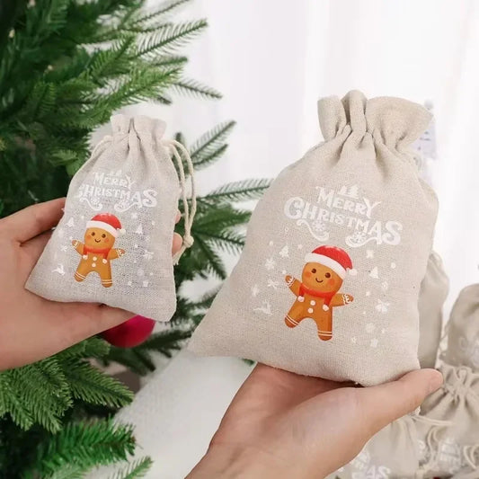 Sacs à cordon de Noël