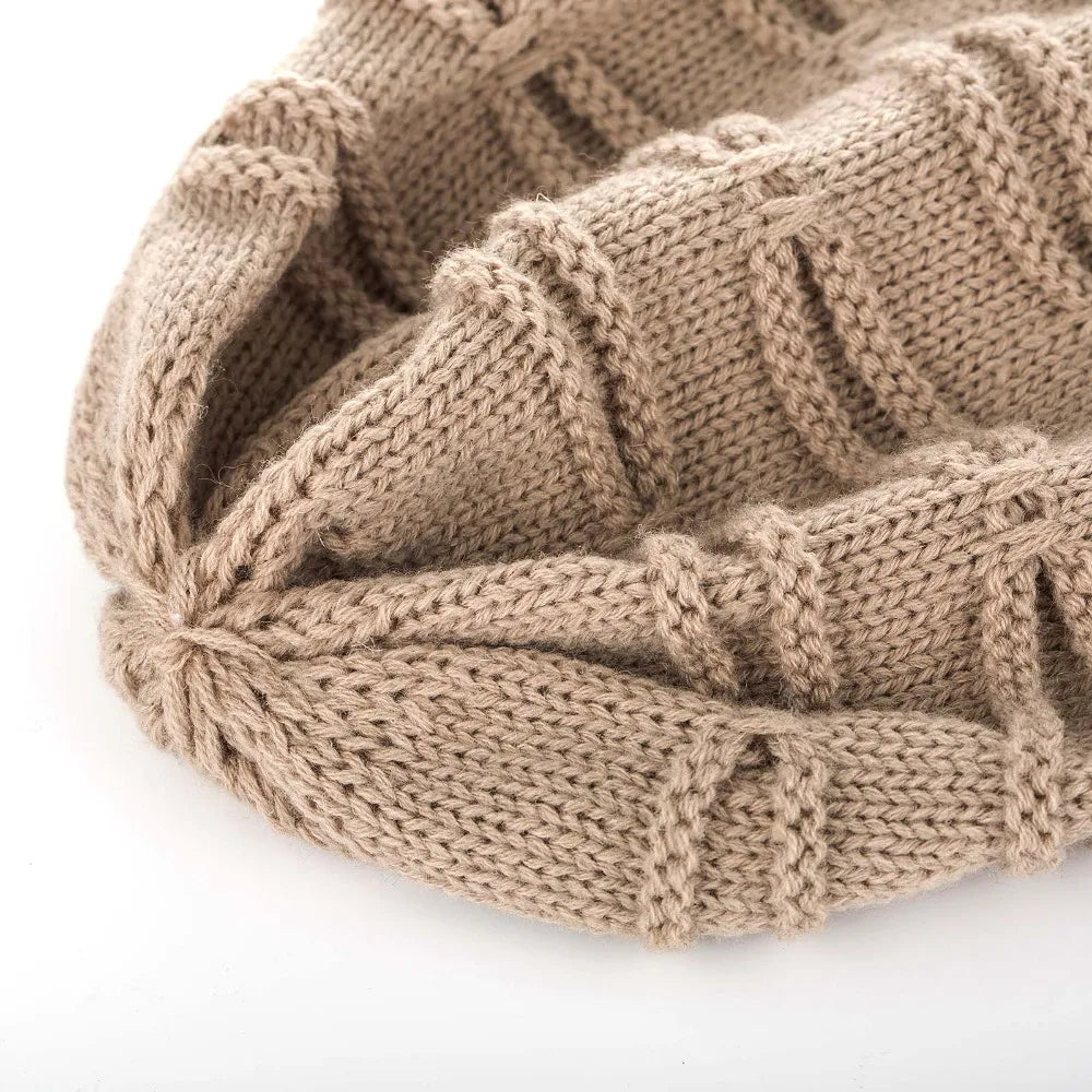 Bonnet tricoté hiver