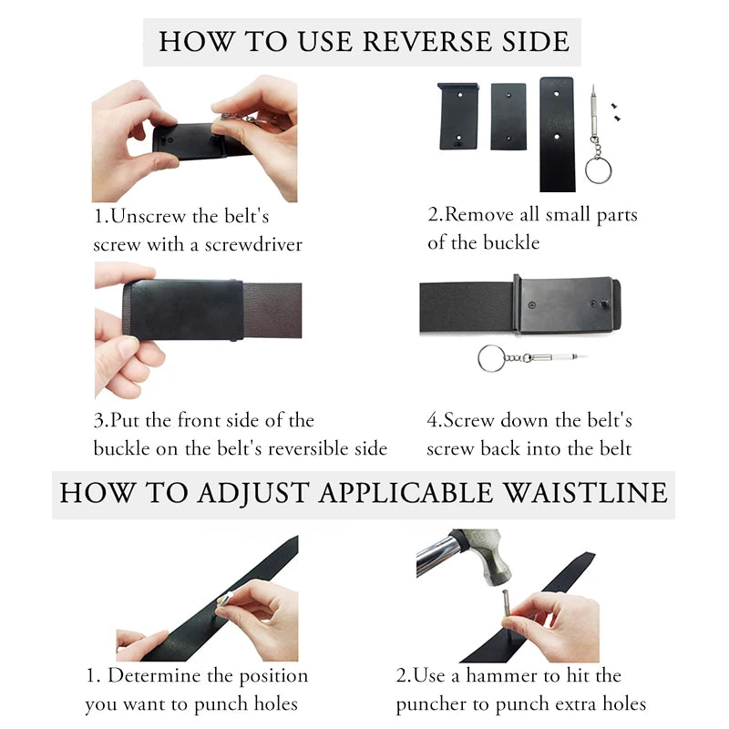 Ceinture pour homme Maikun