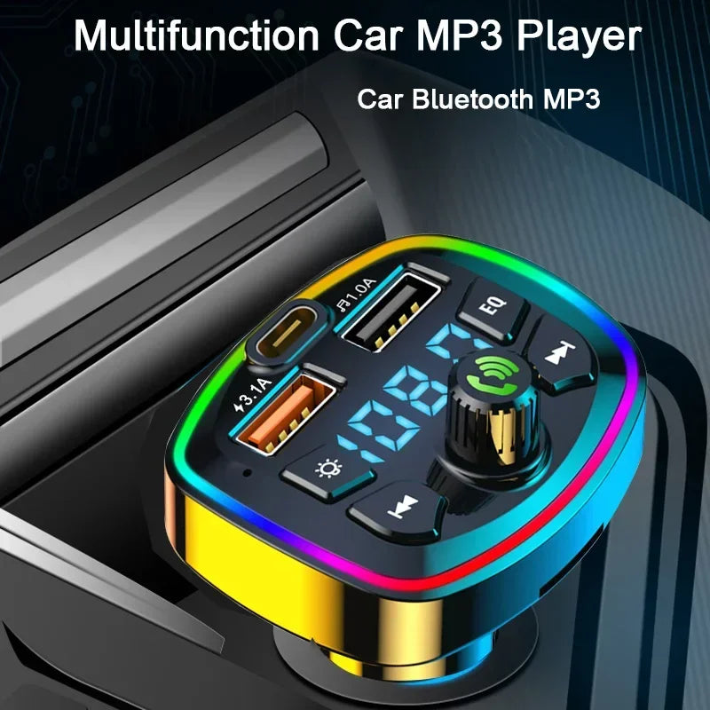 Chargeur Bluetooth voiture VIKEFON Q7