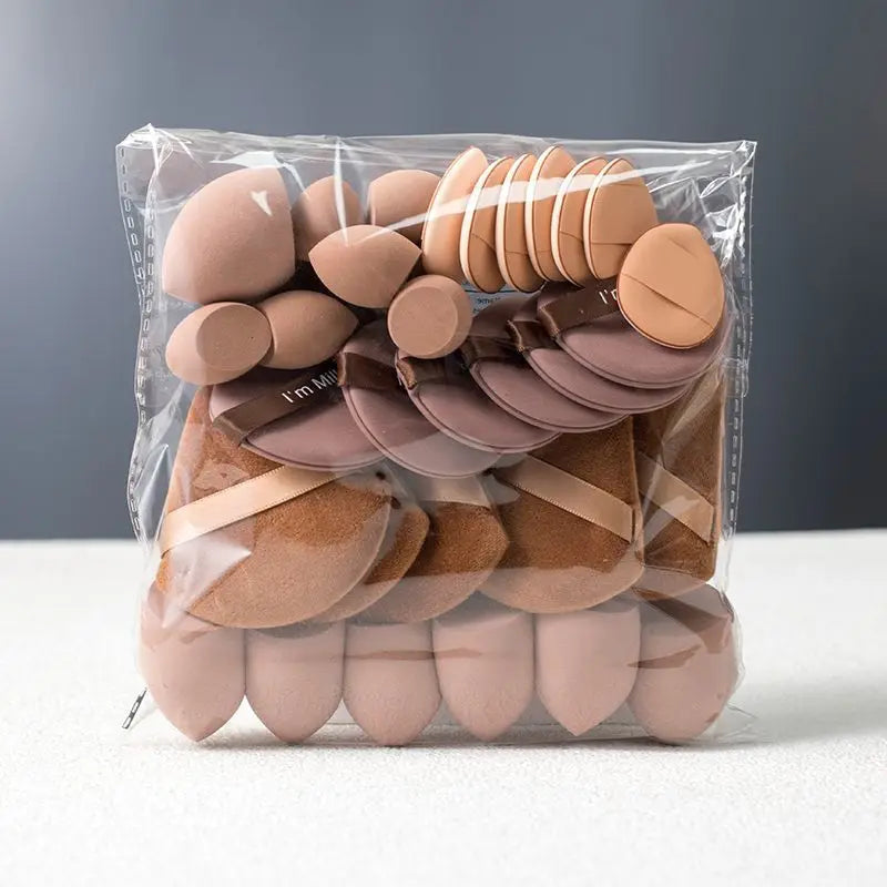 Ensemble de 35 éponges de maquillage