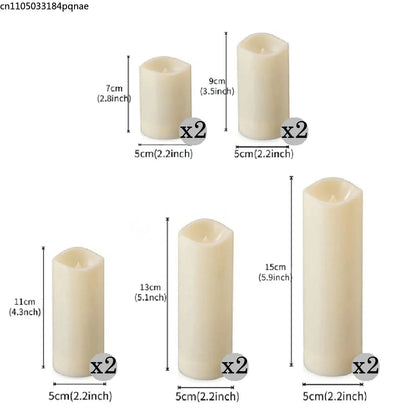 Bougies LED sans flamme