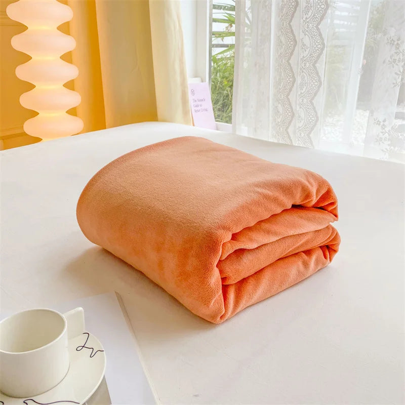 Drap de lit en flanelle d’hiver
