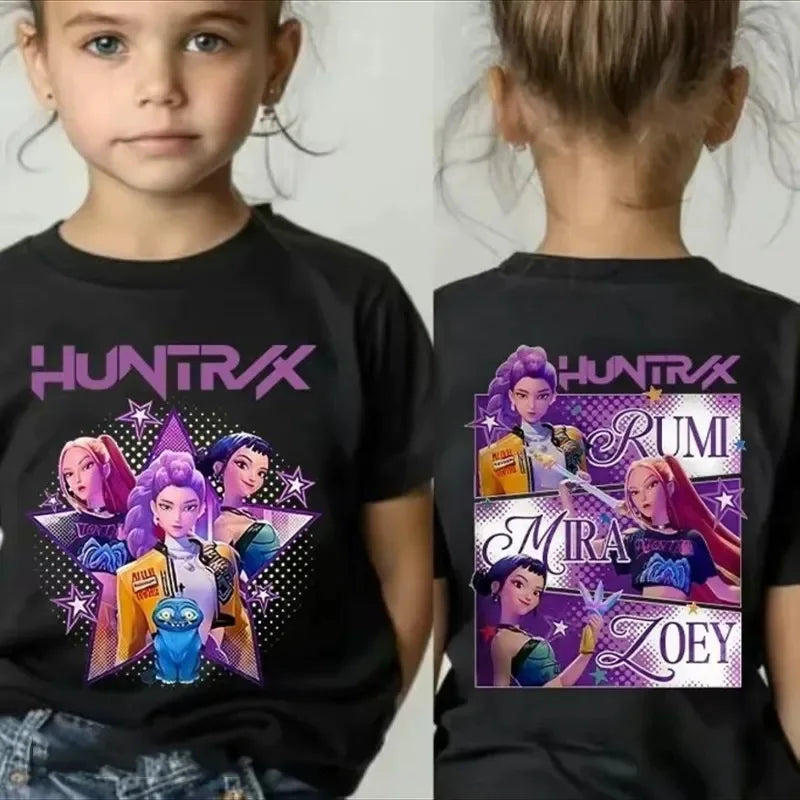 T-shirt K-pop Demon Hunters enfants