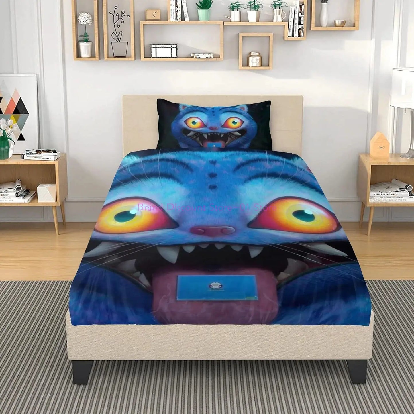 Drap-housse et taie d'oreiller  H-Hunters Demon