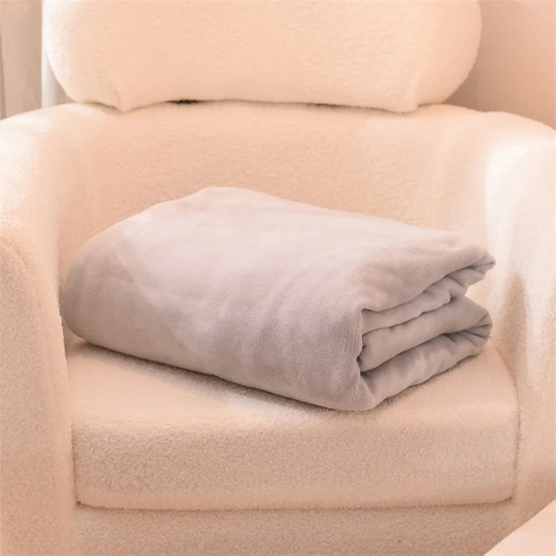 Drap de lit en flanelle d’hiver