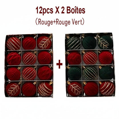 Boules de Noël 6 cm
