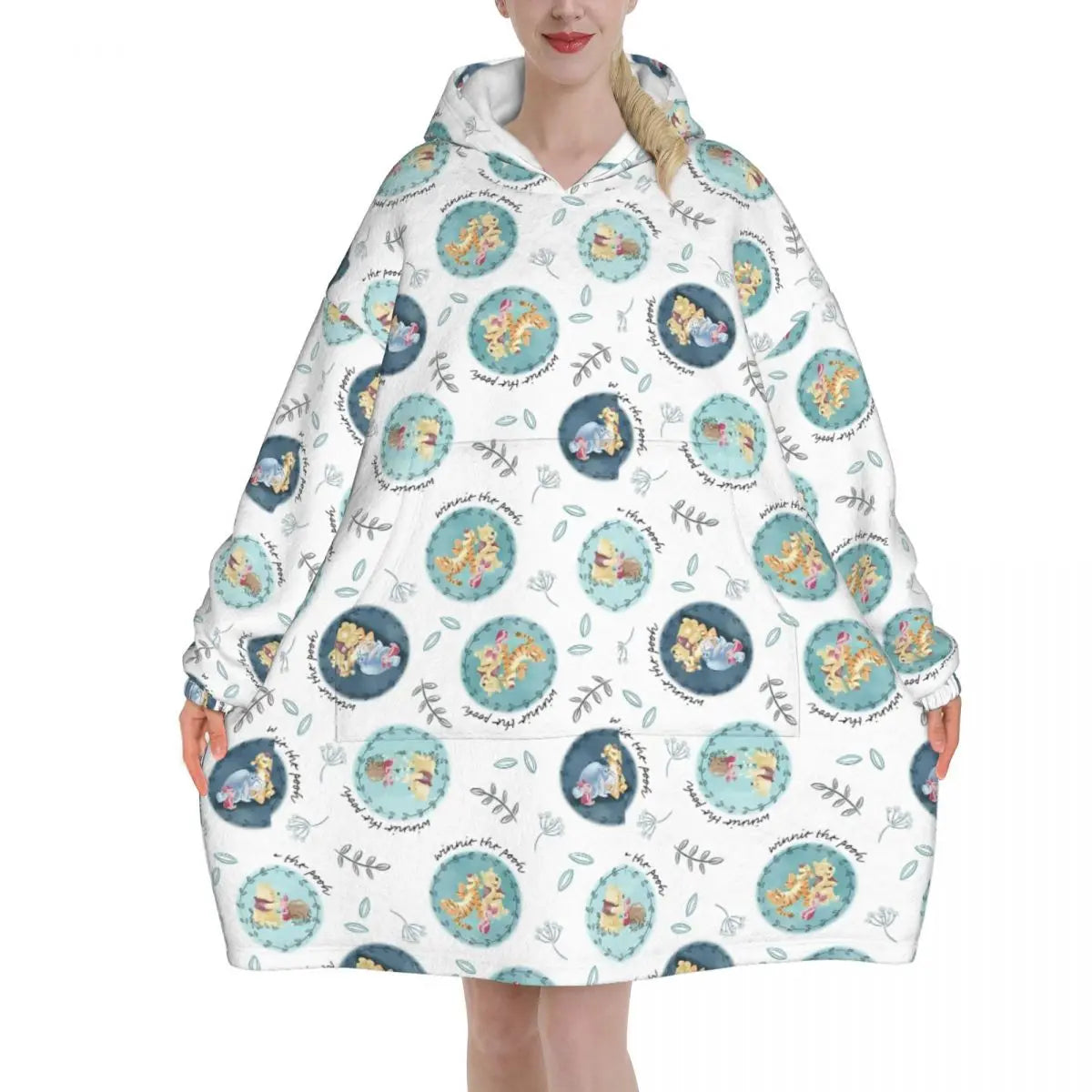 Couverture à capuche Winnie l’Ourson