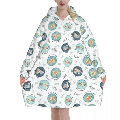 Couverture à capuche Winnie l’Ourson