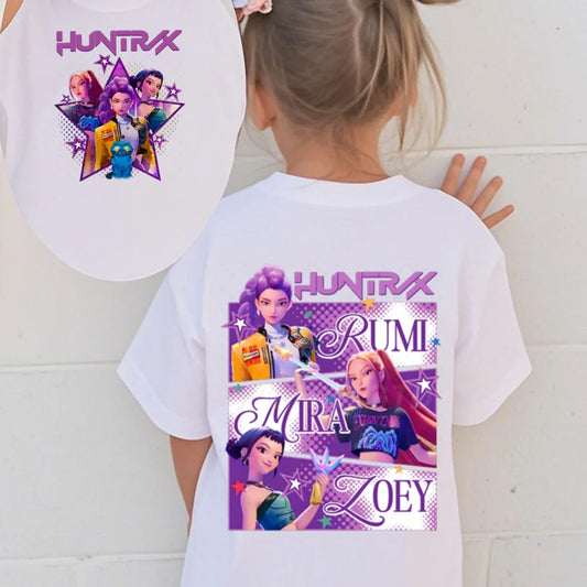 T-shirt K-pop Demon Hunters enfants