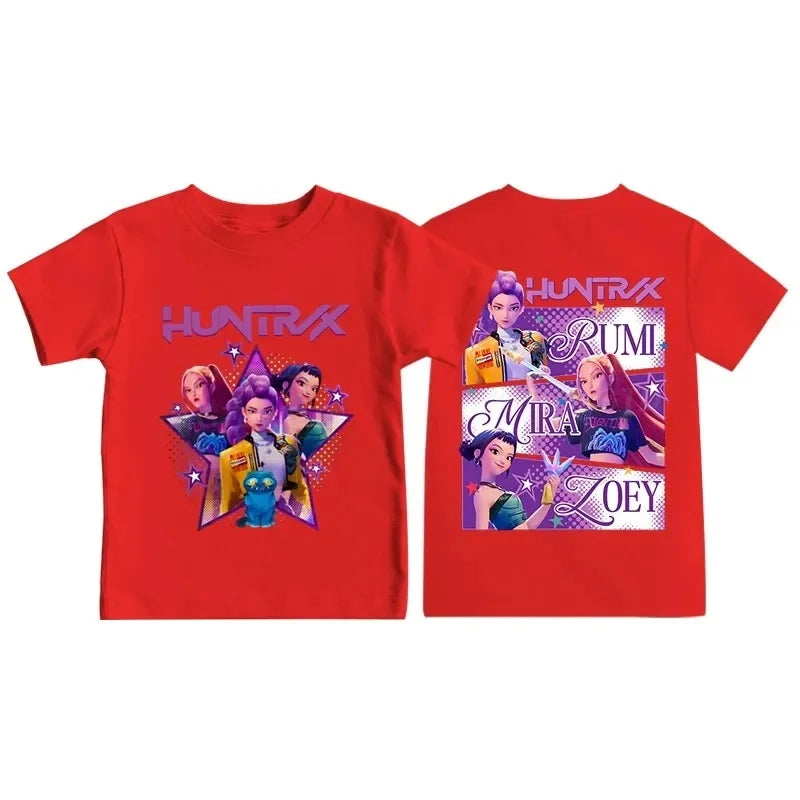 T-shirt K-pop Demon Hunters enfants