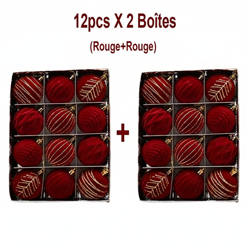 Boules de Noël 6 cm