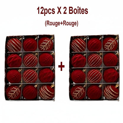 Boules de Noël 6 cm