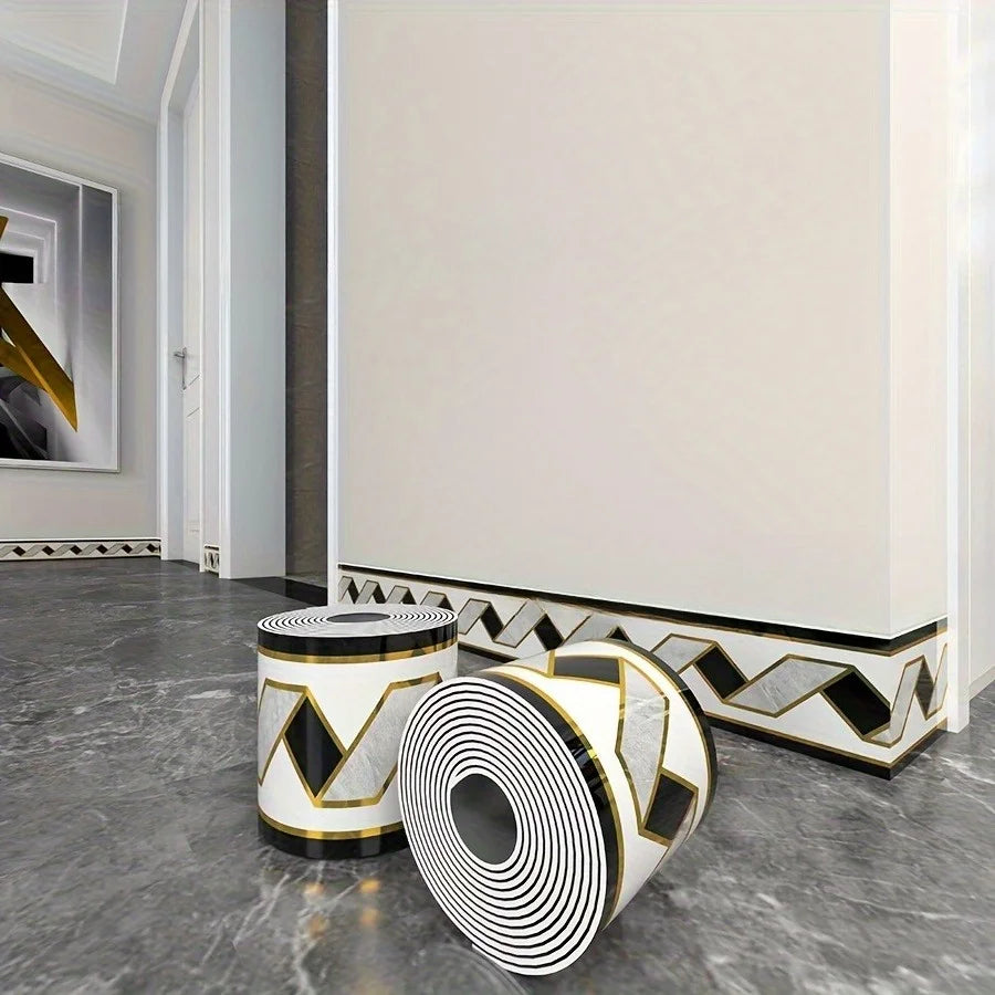 Rouleau mural auto-adhésif