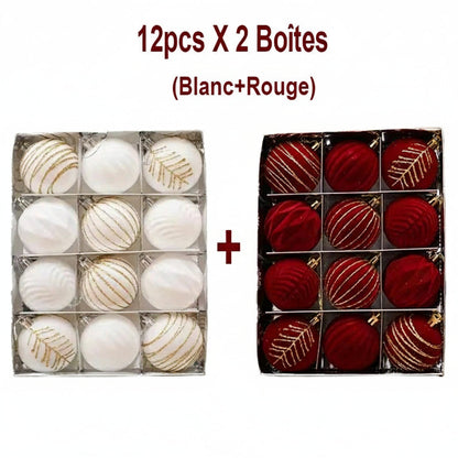 Boules de Noël 6 cm