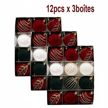 Boules de Noël 6 cm