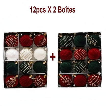 Boules de Noël 6 cm