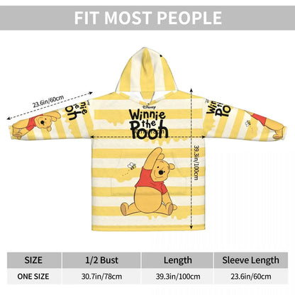 Couverture à capuche Winnie l’Ourson