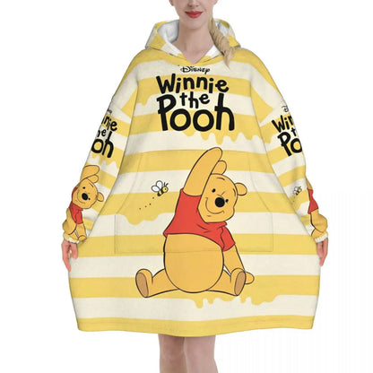 Couverture à capuche Winnie l’Ourson