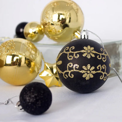 Boules de Noël 3/6 cm