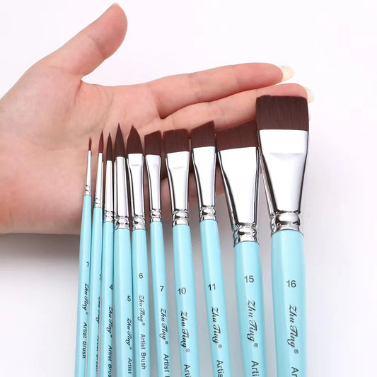 Ensemble de pinceaux de peinture pour le visage et le corps