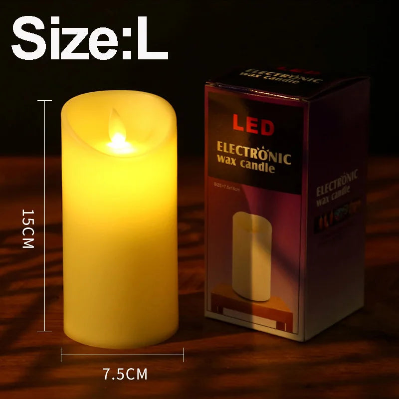Bougies LED sans flamme