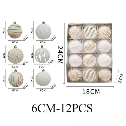 Boules de Noël 6 cm