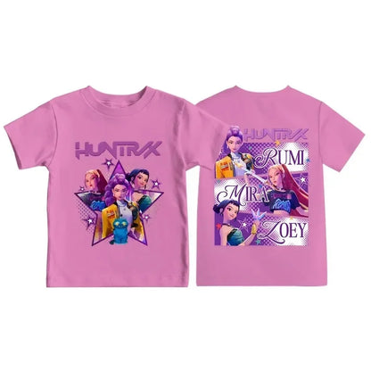T-shirt K-pop Demon Hunters enfants