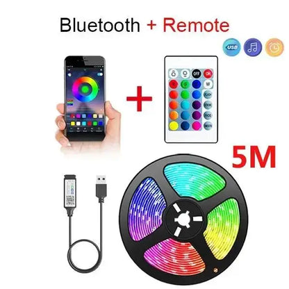 Bande lumineuse LED USB Bluetooth RGB