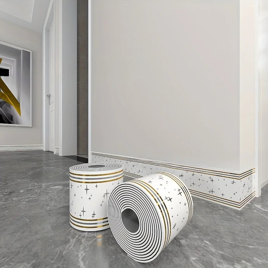 Rouleau mural auto-adhésif