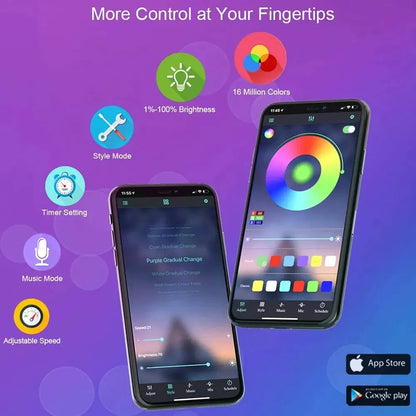 Bande lumineuse LED USB Bluetooth RGB