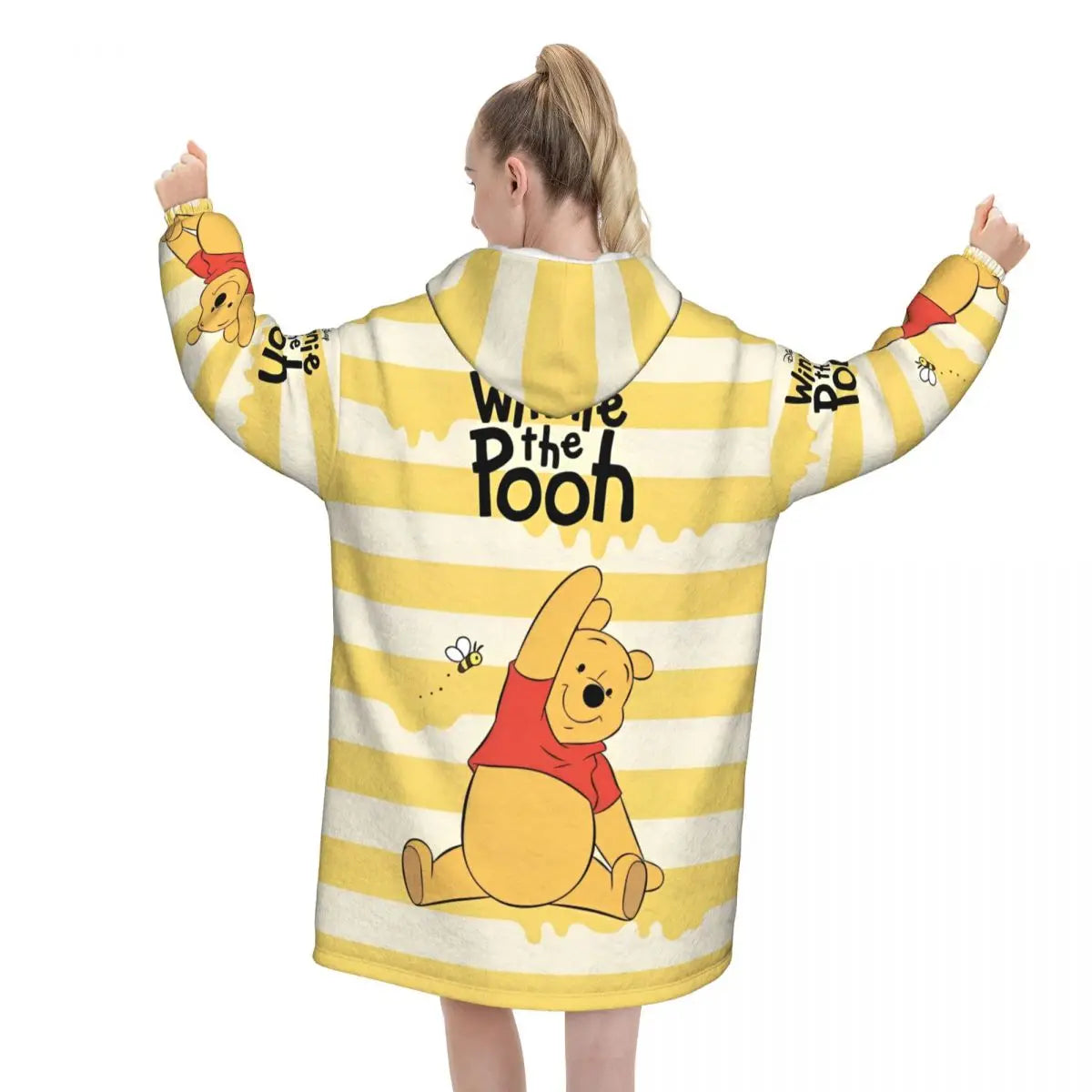 Couverture à capuche Winnie l’Ourson