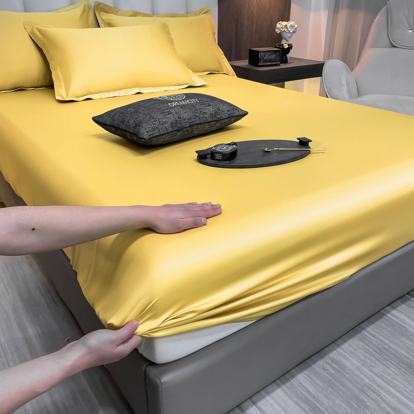 Drap-housse coton égyptien