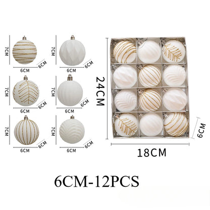 Boules de Noël 6 cm