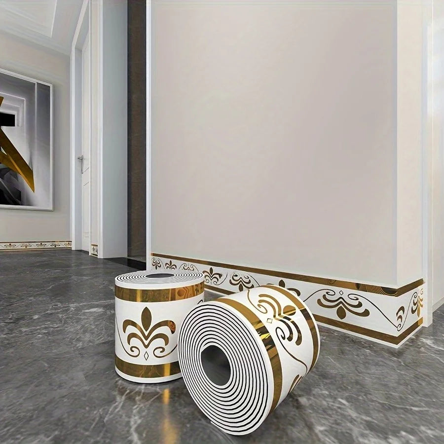 Rouleau mural auto-adhésif