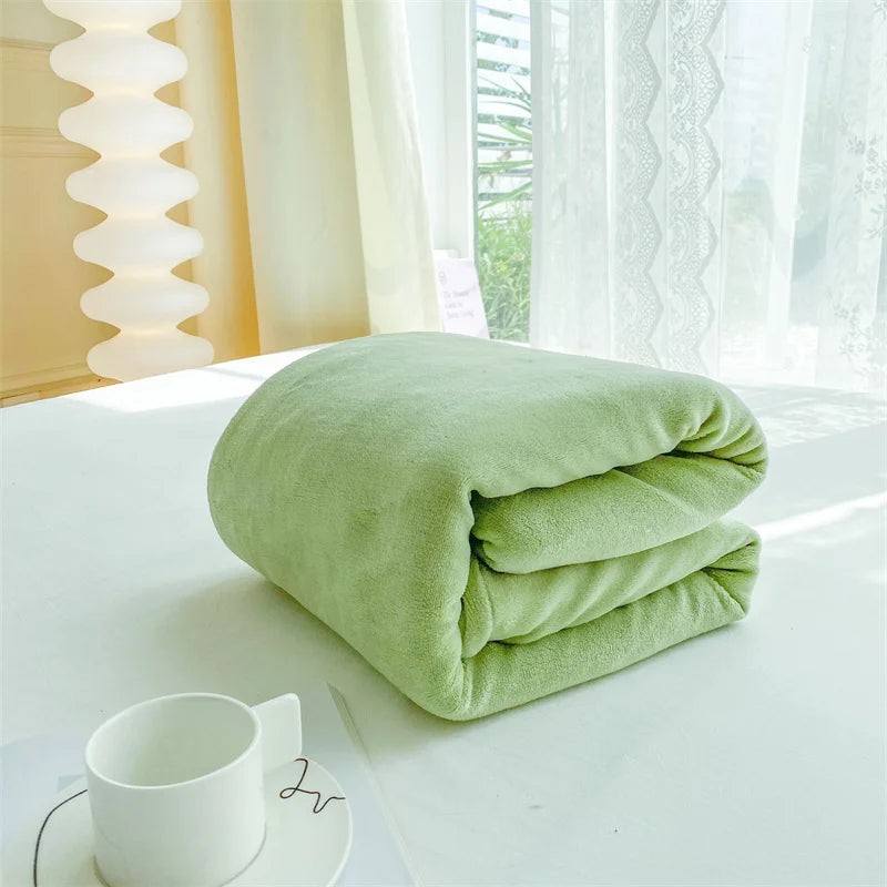 Drap de lit en flanelle d’hiver