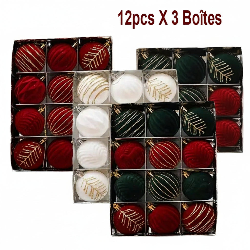 Boules de Noël 6 cm