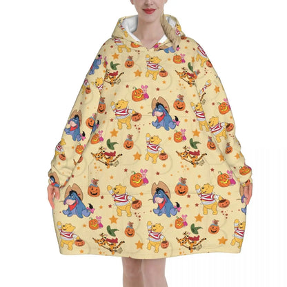 Couverture à capuche Winnie l’Ourson