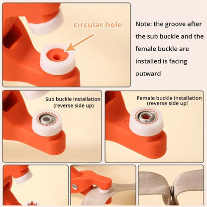 Kit de boutons-pression métal