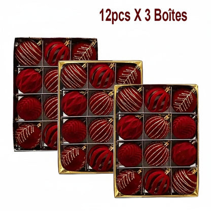 Boules de Noël 6 cm