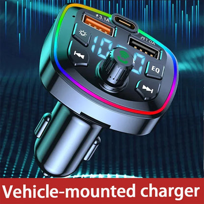 Chargeur Bluetooth voiture VIKEFON Q7