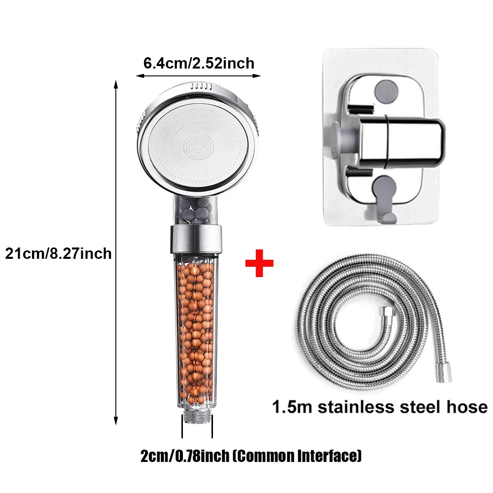 🛁 Pommeau de Douche Filtré Haute Pression
