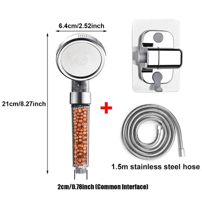 🛁 Pommeau de Douche Filtré Haute Pression