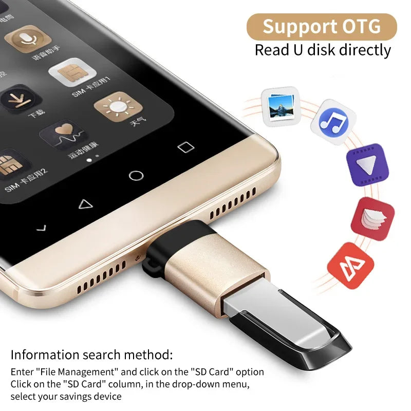 Adaptateur USB 3.0 vers Type-C OTG