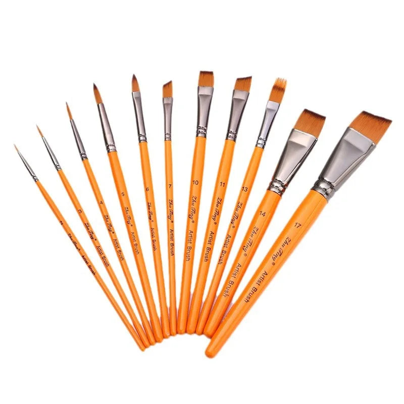 Ensemble de pinceaux de peinture pour le visage et le corps