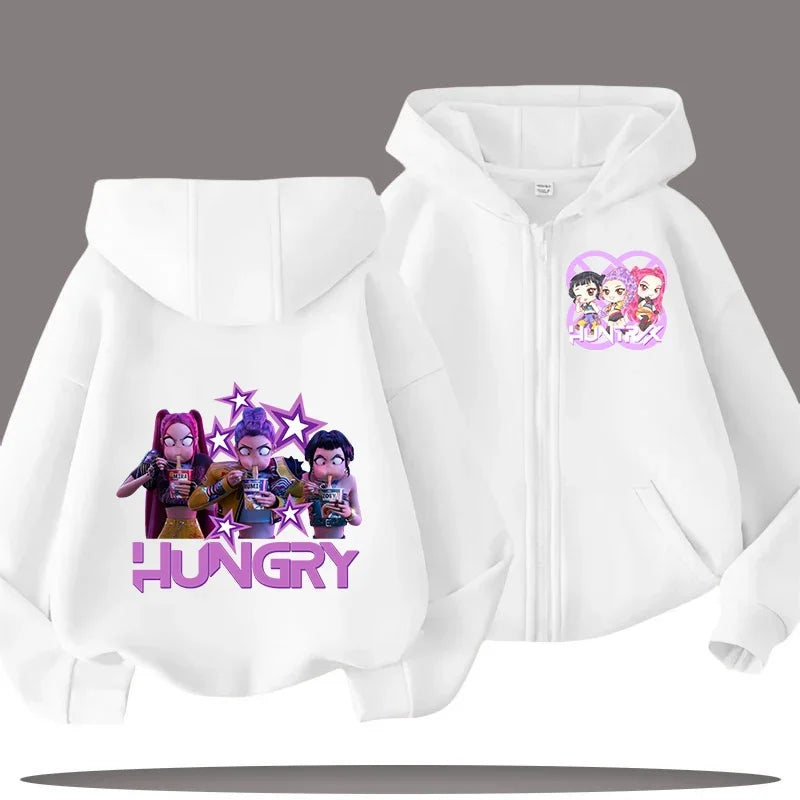 Sweat à capuche K-pop Demon Hunters