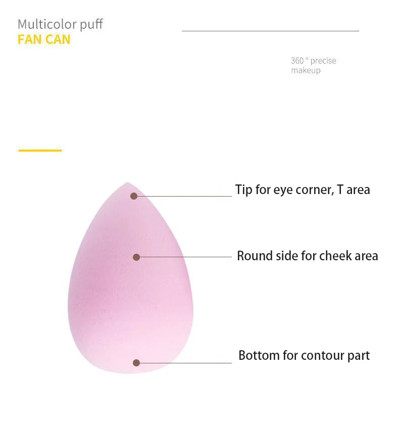 Ensemble de 35 éponges de maquillage