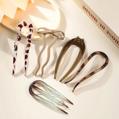 Fourchette à cheveux en U