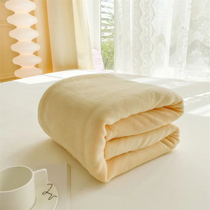 Drap de lit en flanelle d’hiver