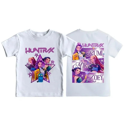 T-shirt K-pop Demon Hunters enfants